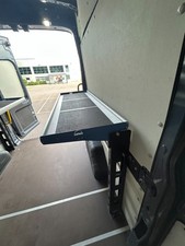 AMAZON COURIER GEMA SHELF RACKING SET UP & SLIDING DOOR used in 2021 transit