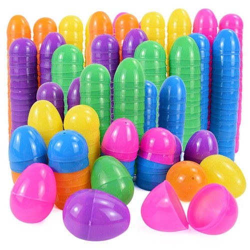 Plastic filler easter eggs - plastic,
