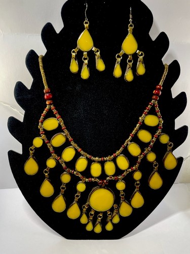 Afghan handmade jewellery set - handmade,