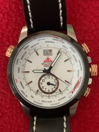 Swiss military bernex gents - military,