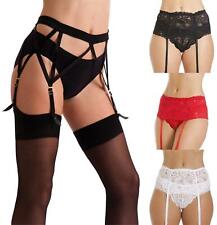 SILKY Suspender Belt Ladies Wide Deep Lace Belts For Stockings Sexy Lingerie