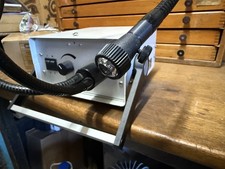 150W Dual flex Fibre Optic Halogen Cold Light Source Illuminator 240V UK