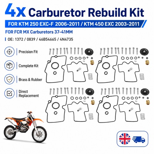 Carb repair kit - carb, fcr