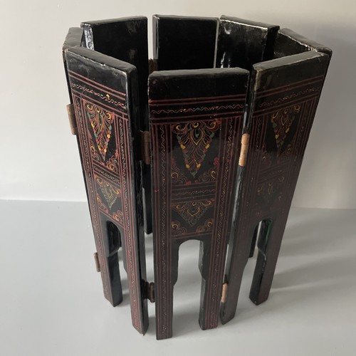 Vintage red lacquer asian - vintage,