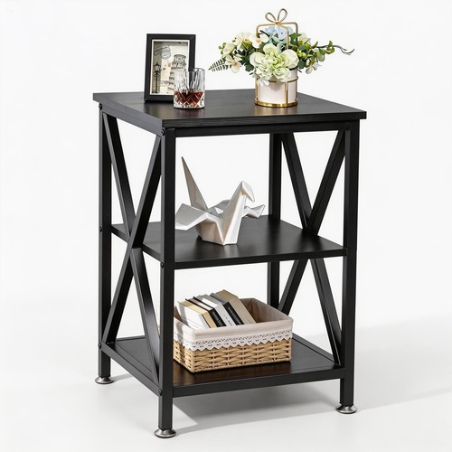 Toocust square end table - end, with
