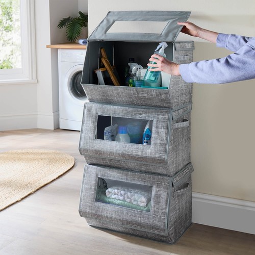 Foldable storage boxes with - foldable,