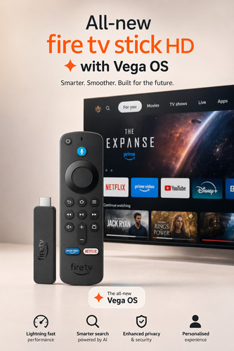 Amazon fire stick - fire, tv