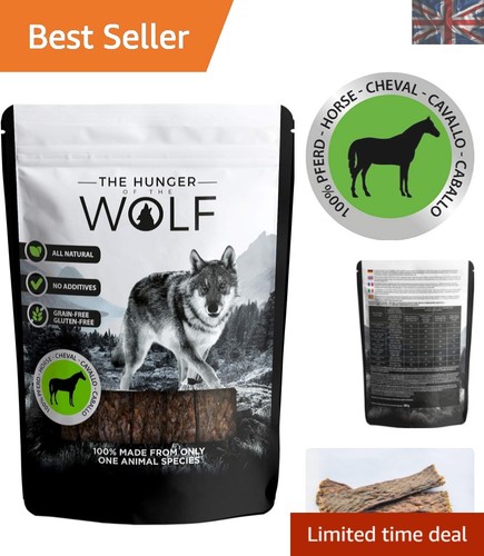 Natural horse meat snack - horse,