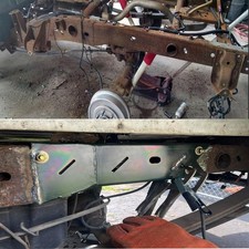 Over-Axle Frame Rust Repair