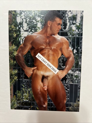 Nude male beefcake photograph - nude,
