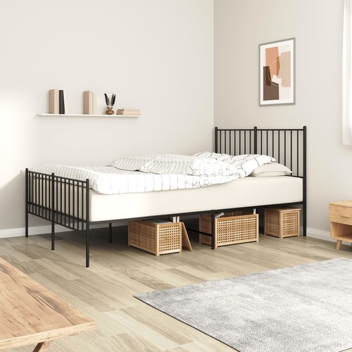 Metal bed frame without - metal,