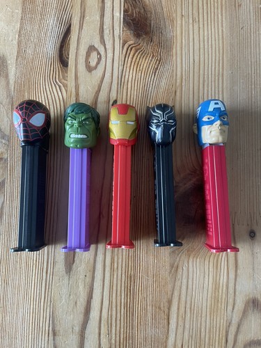 Marvel vintage pez dispensers - marvel,