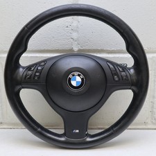 Genuine BMW E46 M3 M SPORT STEERING WHEEL W/ AIR BAG