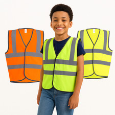 Hi Vis Vest Kids Children Boys