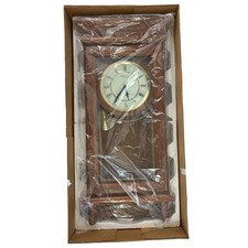 Vintage Seiko Quartz Westminster Whittington Chime Pendulum Wall Clock New Wood