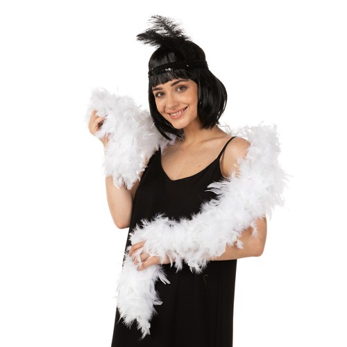 Multi coloured luxury feather - multi,