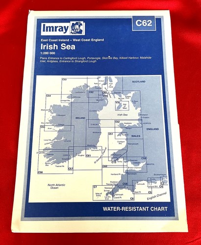 Imray yachting chart - imray, irish