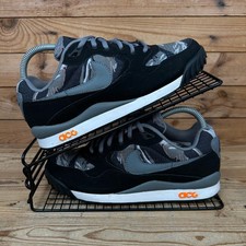 Nike Trainers Womens Size UK 5.5 Wildwood ACG Black Grey Camo Hike Walk Shoes GS
