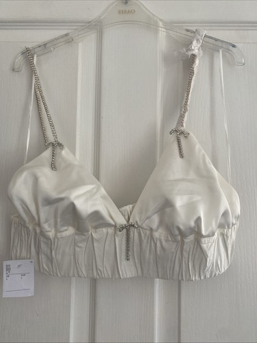 Zara cream satin - zara,