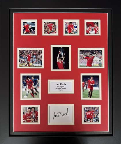 Liverpool ian rush signed - rush,