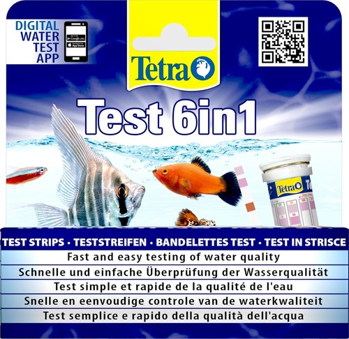 Tetra test strips - test,