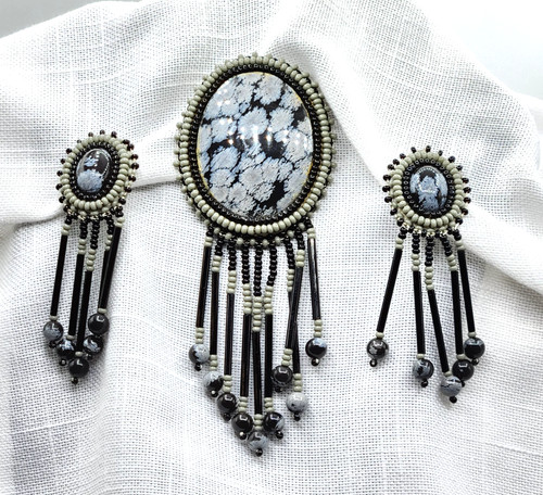 Vtg handmade snowflake - handmade,