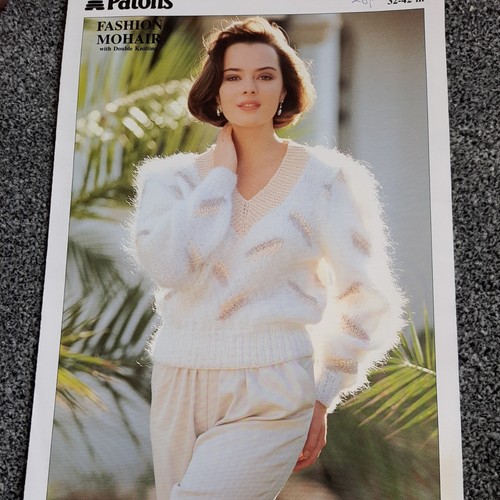 Patons fashion mohair jumper - patons,