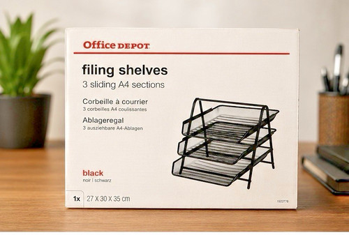 Office letter filing trays - 3-filing,