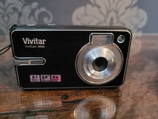 Vivitar Vivicam 8690 Compact 8.1MP Digital Camera Black