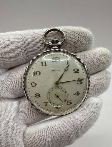 Antique omega pocket watch - antique,