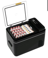 Electric Refrigerator 30L Portable Fridge Freezer 12V/240V Camping Office Car