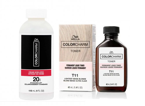 Wella t11toner developer - &,