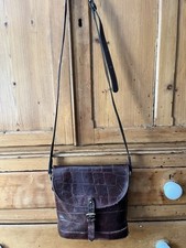 Genuine Vintage Mulberry Brown Congo Cross-Body Bag With Original Dustbag 
