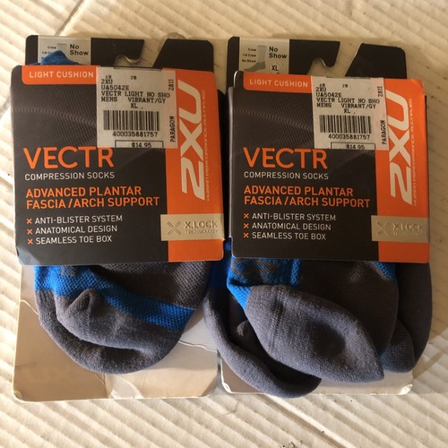 2xu compression socks pair - pair,