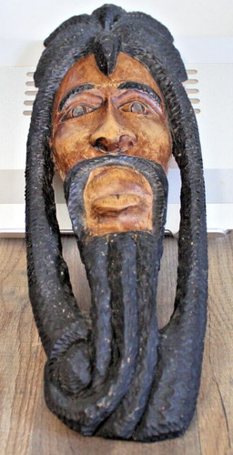 Bob marley hand carved wood - bob,