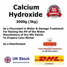 3kg calcium hydroxide pure - 90%,
