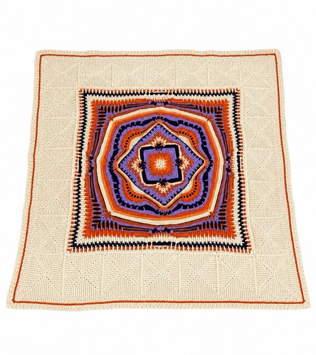 Handmade crochet afghan - handmade,