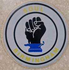 Northern Soul International Soul Club Sticker 70s Record Box Sticker