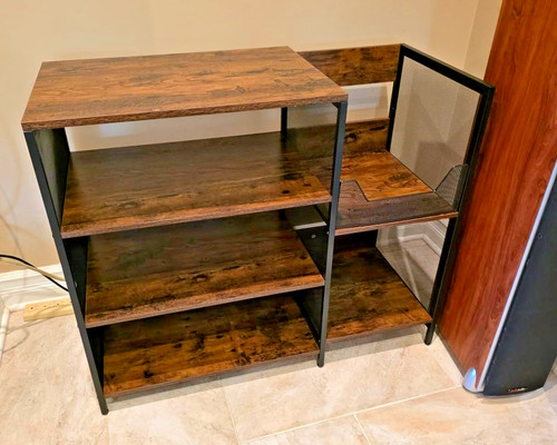Large record player stand - large,