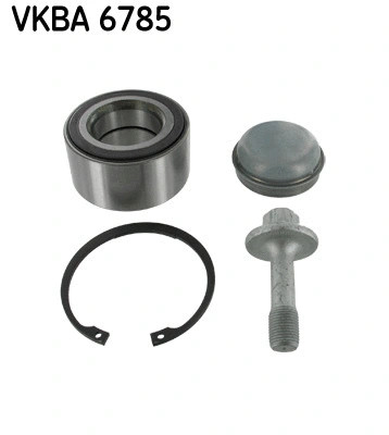 Front rear wheel bearing - front,