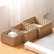 Woven Storage Basket Snack Toy