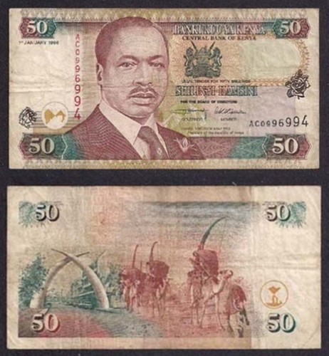 Kenya shillings 1996 - kenya,
