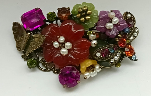 Vintage czechoslovak floral - vintage,