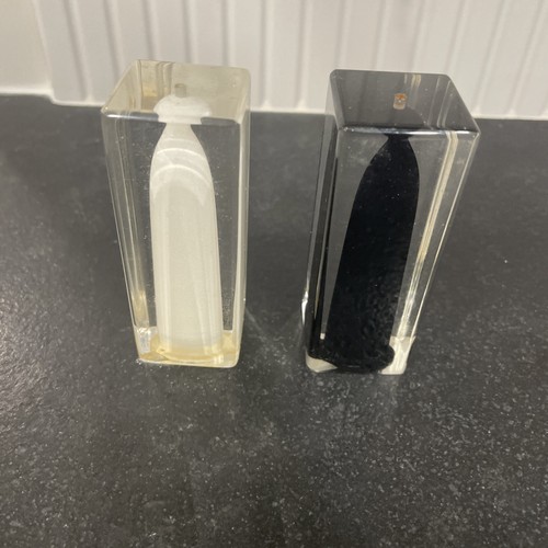 Pair fratelli guzzini lucite - pair,