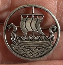 Vintage Sterling Silver Viking
