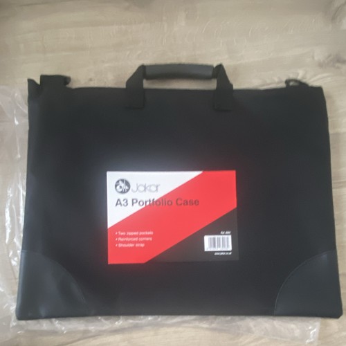 Jakar portfolio case black - jakar,