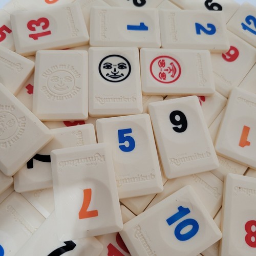 Rummikub number tiles - number,