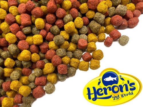 Herons koi trio pellets 3mm - koi,