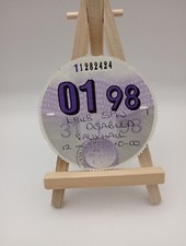 Vintage DISABLED VAUXHALL PLG