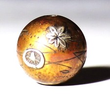 Japan Antique maple Ojime bead